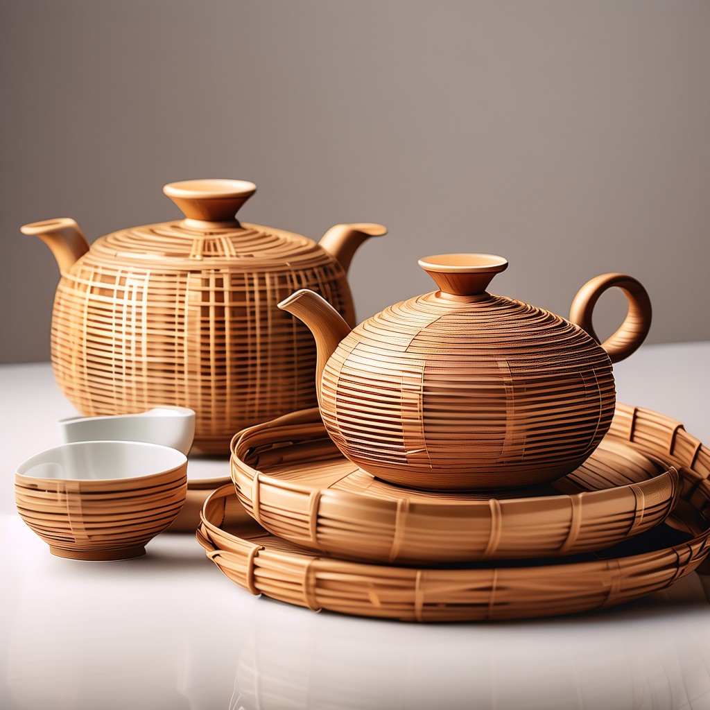 精编竹丝茶具套组